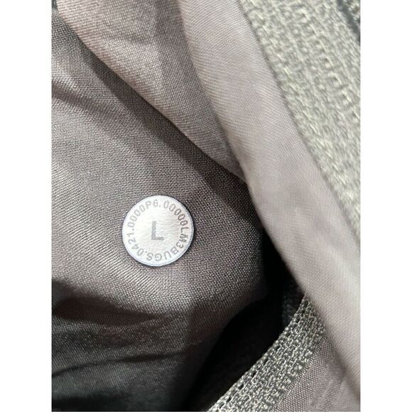 Lululemon Sweater Men  Pullover City Sweat Crew Size Large Zip Stretch - Picture 6 of 6